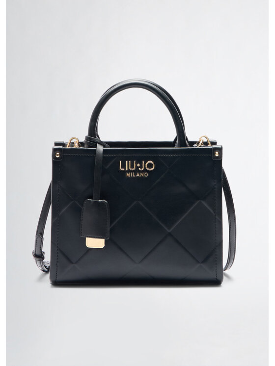 Torba na zakupy Liu Jo, Czarna, AA5192E077822222