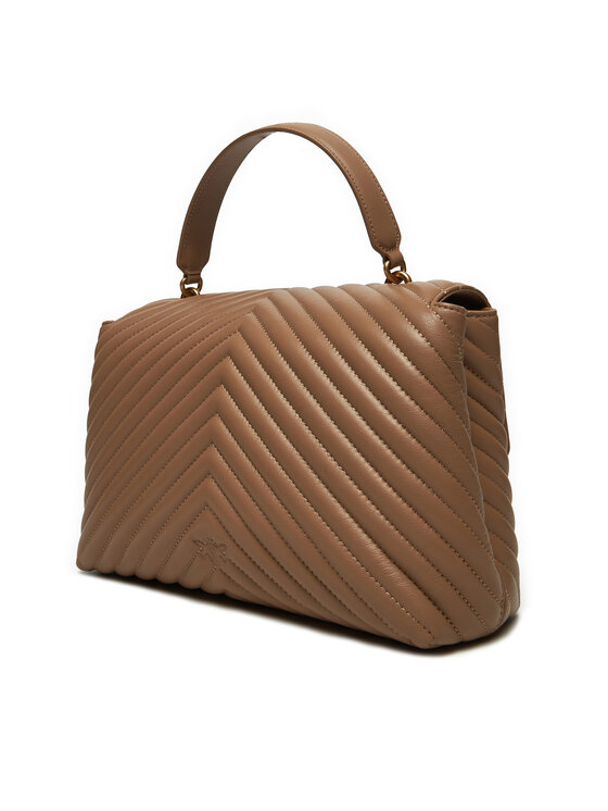 PINKO PINKO Borsetta Love Lady Puff Big Cl . AI 23-24 PLTT 100042 A0GK Beige