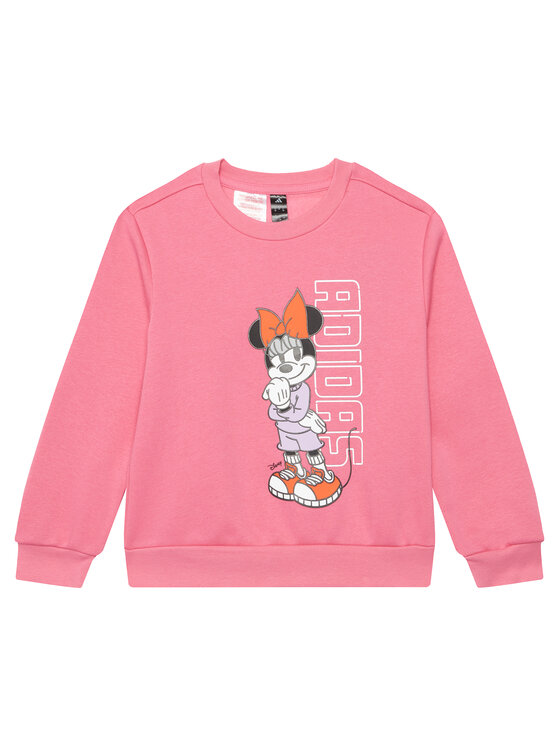 adidas adidas Set majica dugih rukava i leggins Disney Minnie Mouse JL9201 Ružičasta Regular Fit