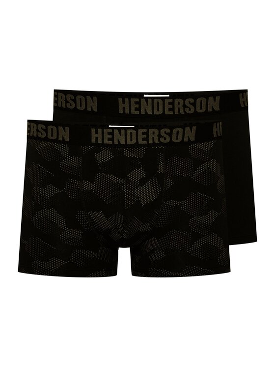 Henderson Henderson Komplet 2 par bokserek 42619 Czarny