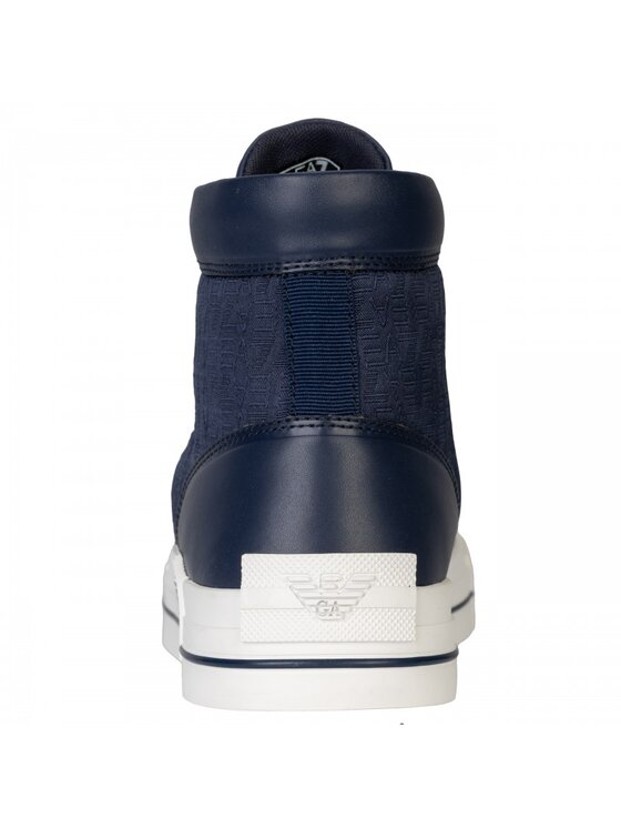 Emporio Armani Emporio Armani Trampki X8Z037 XK294 R236 Granatowy