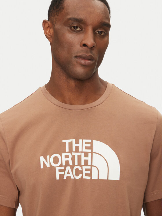 The North Face The North Face Majica Easy NF0A8A6C Rjava Regular Fit