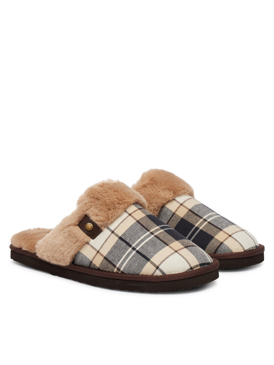 Barbour Barbour Pantofole ClaudiaTartanSlipper LSL0036TN26 Marrone
