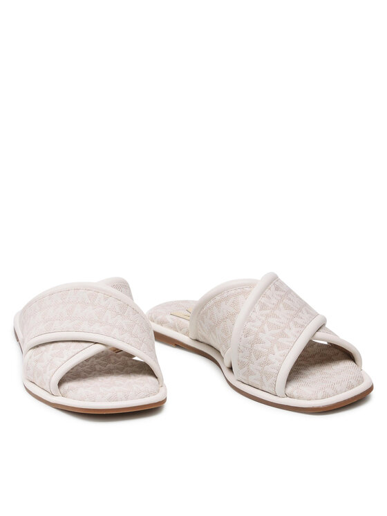 MICHAEL Michael Kors MICHAEL Michael Kors Шльопанці Gideon Slide 40S2GDFP1Y Бежевий