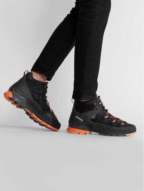 Aku Aku Trekkingi Rock Dfs Mid Gtx GORE-TEX 718 Czarny