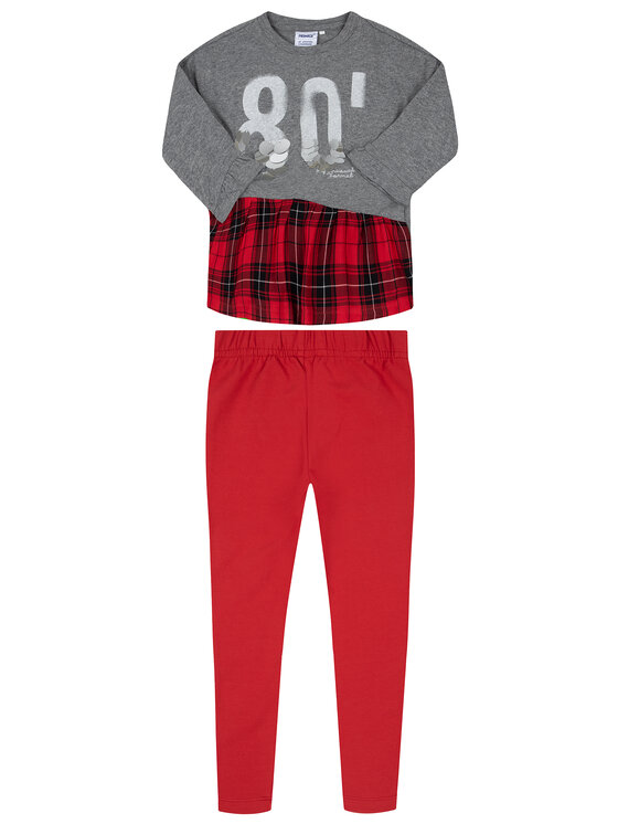 Primigi Primigi Komplektas: palaidinė ir tamprės Fashion Academy 44192511 Spalvota Regular Fit