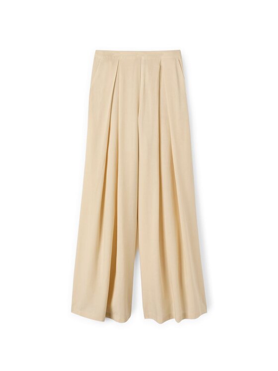 Motivi Motivi Pantaloni di tessuto P032Q004006N011 Écru Over Fit