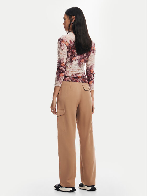 Desigual Desigual Блузка Tottori 24WWBW03 Рожевий Regular Fit