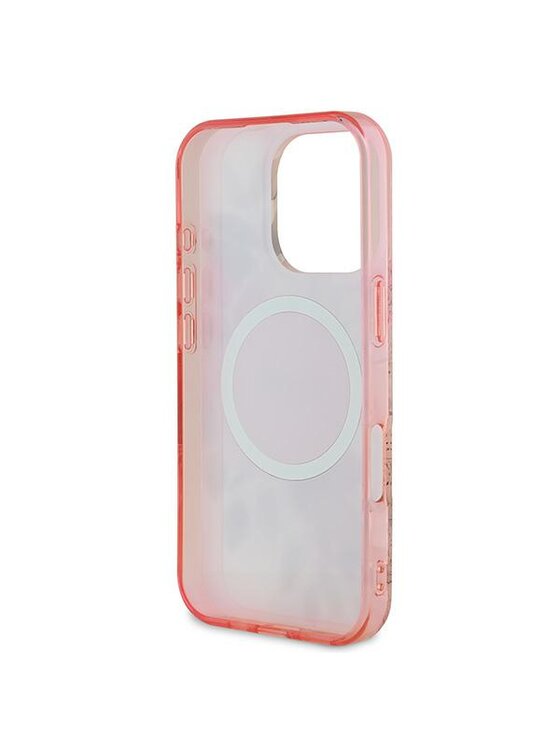 Guess Guess Etui na telefon iPhone 16 Pro Max Różowy