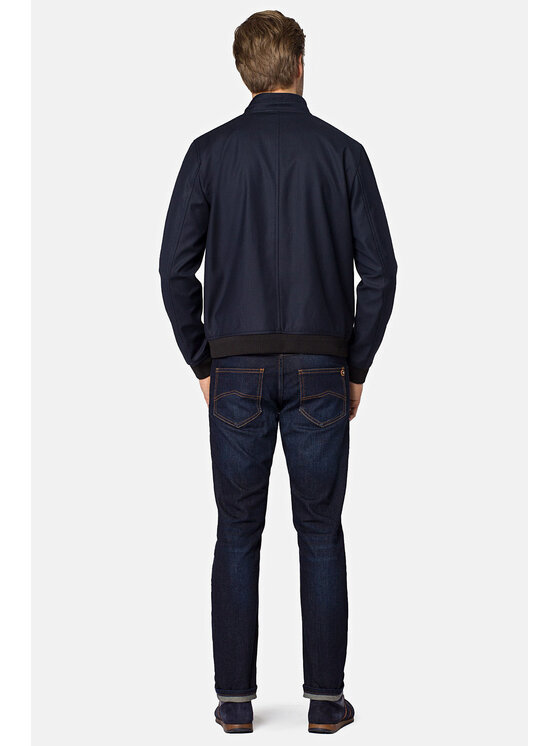Lancerto Lancerto Kurtka bomber Elania Granatowy Regular Fit