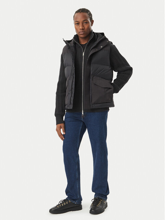 Calvin Klein Jeans Calvin Klein Jeans Kamizelka LV04RH532G Czarny Regular Fit