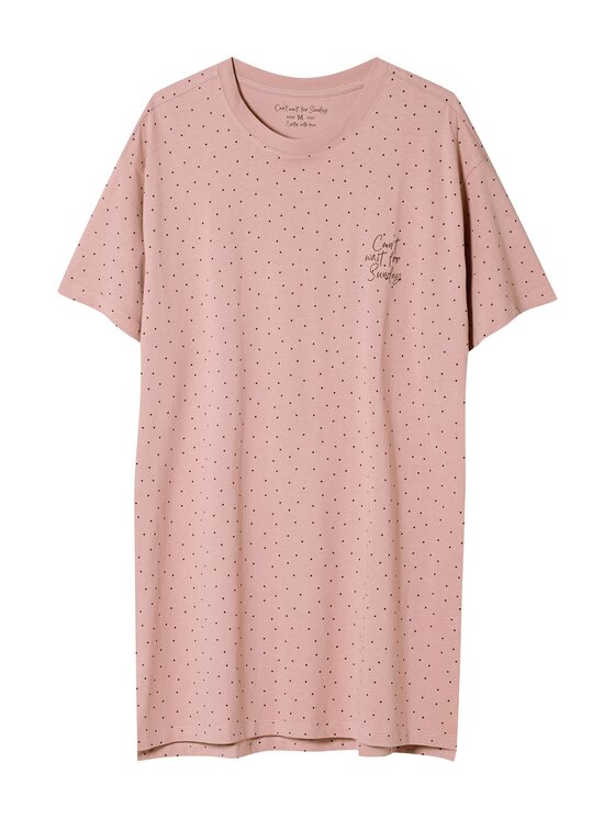 Esotiq Esotiq Koszula nocna 42407 Różowy Regular Fit