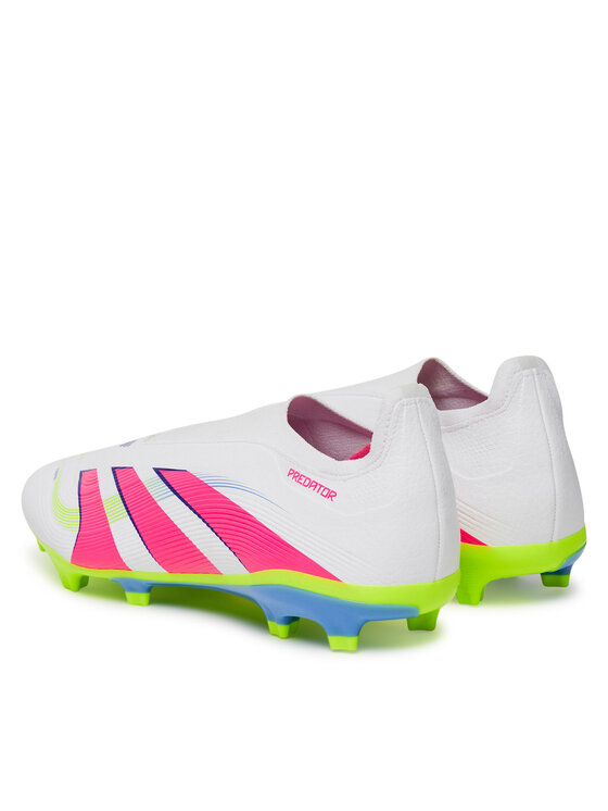 adidas adidas Buty do piłki nożnej Predator League Laceless Firm/Multi-Ground ID3861 Biały