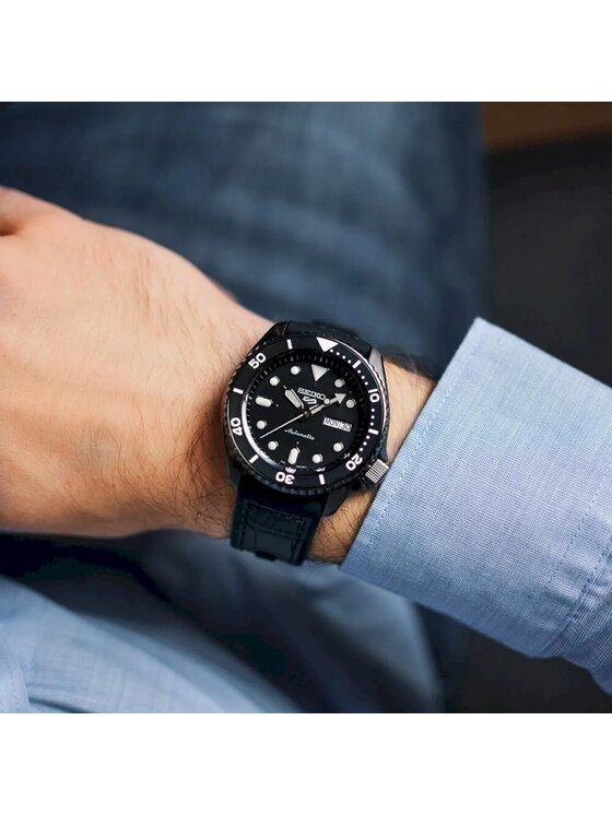 Seiko Seiko Hodinky SRPD Strieborná