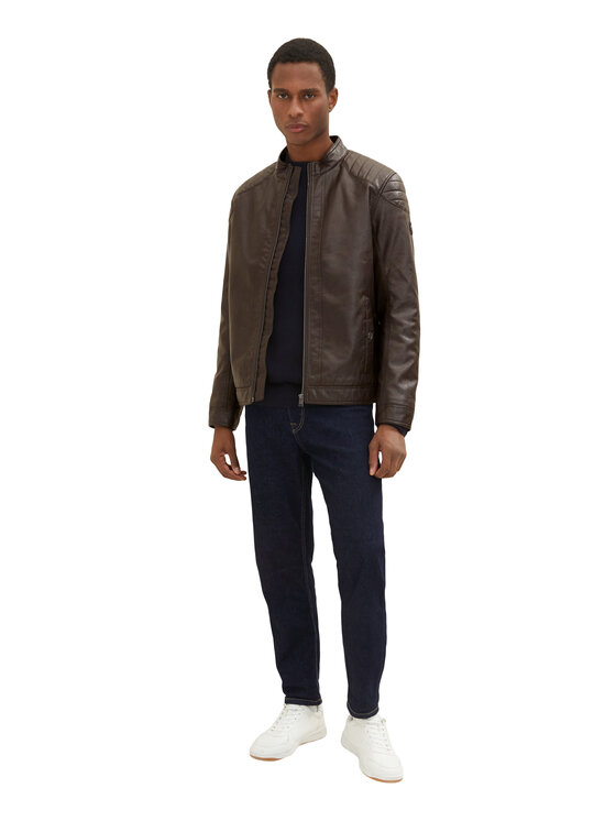 Tom Tailor Tom Tailor Giacca in similpelle 1026337 Marrone