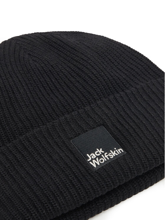 Jack Wolfskin Jack Wolfskin Cepure Pergamon 1910701 Melns