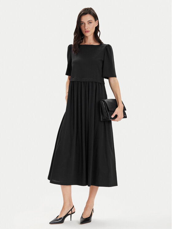 Weekend Max Mara Weekend Max Mara Vestito da giorno Snack 2415621062 Nero Regular Fit