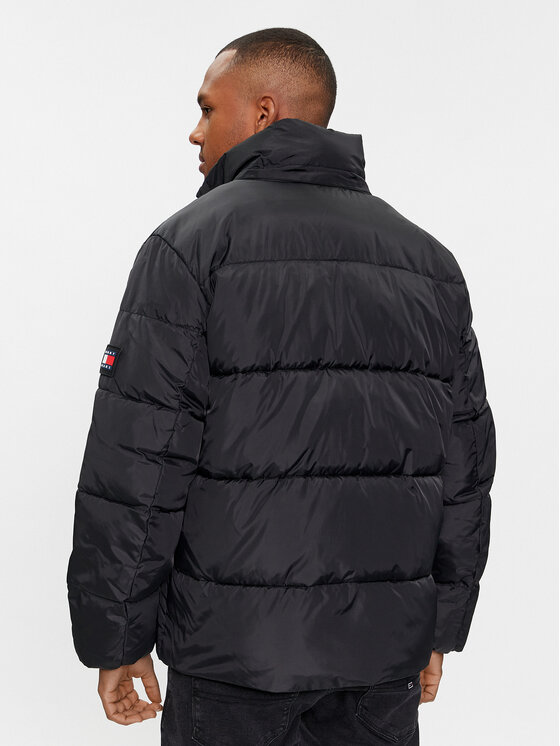 Tommy Jeans Tommy Jeans Зимно яке DM0DM18487 Черен Regular Fit