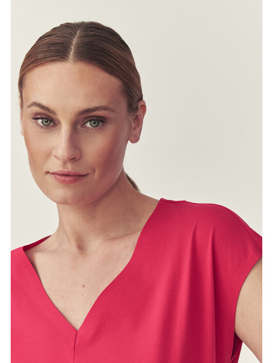TATUUM TATUUM Blúzka MIKANDA Ružová Classic Fit