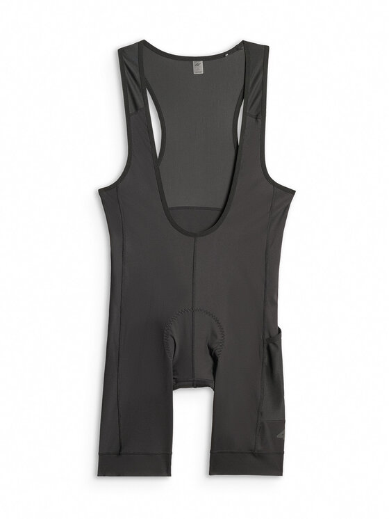 4F 4F Szorty rowerowe ALTERNATIVE PATH Czarny Slim Fit