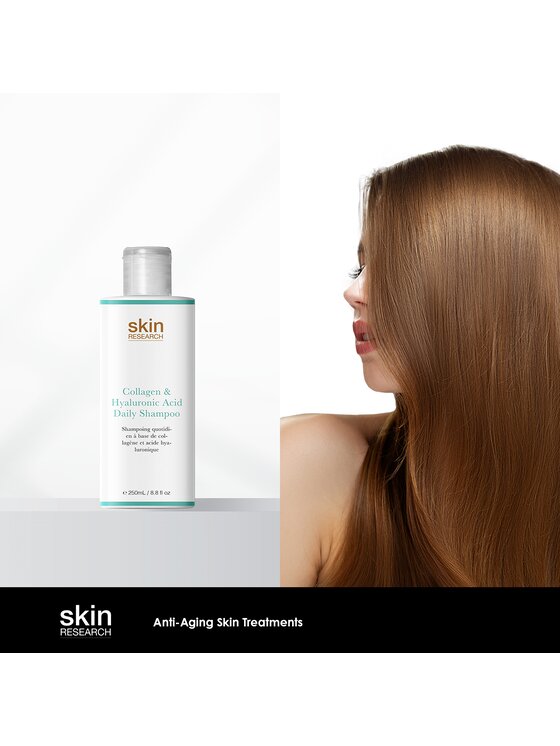 Skin Research Skin Research Odżywczy na bazie kolagenu i kwasu hialuronowego Szampon do włosów