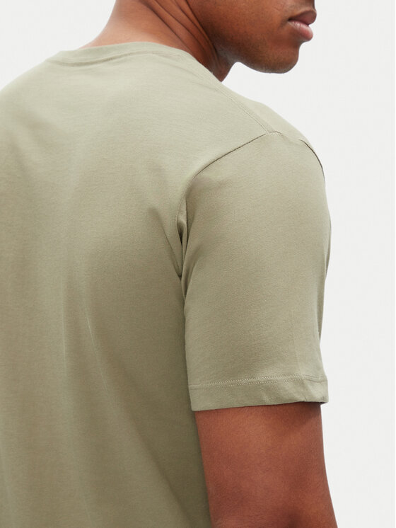 Pepe Jeans Pepe Jeans Tricou Eggo N PM508208 Verde Regular Fit