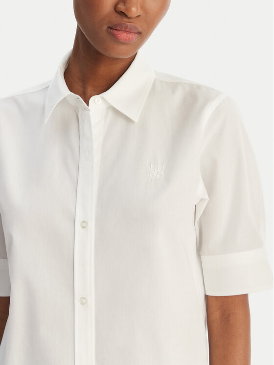 HUGO HUGO Hemd 50540156 Weiß Regular Fit
