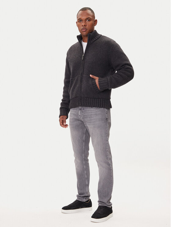 Guess Jeans Guess Jeans Кардиган M5BR07 Z0662 Сірий Regular Fit