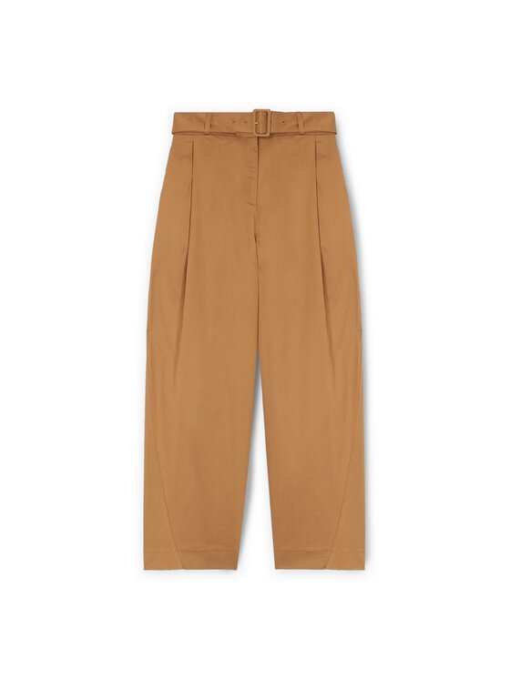 Motivi Motivi Pantaloni di tessuto P068Q004097N022 Marrone Regular Fit