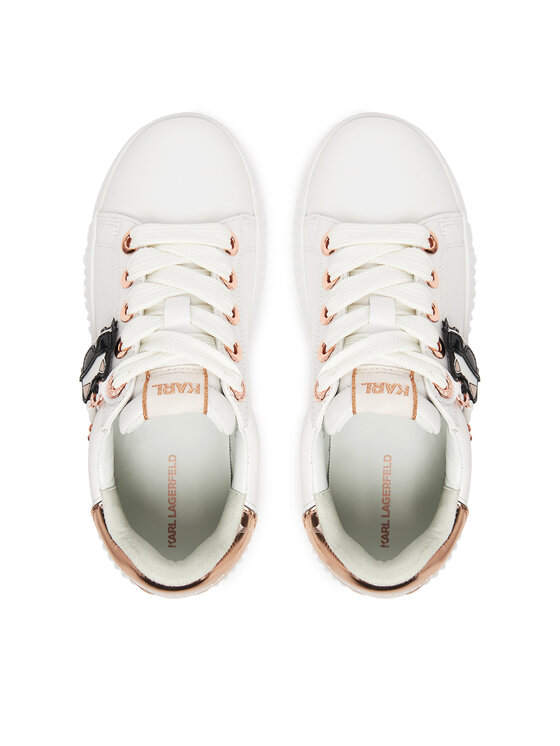 KARL LAGERFELD KARL LAGERFELD Laisvalaikio batai KL42376T Balta
