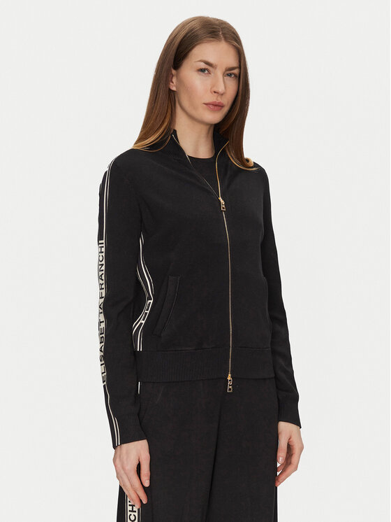 Elisabetta Franchi Elisabetta Franchi Cardigan MK-33S-51E2-V420 Negru Regular Fit