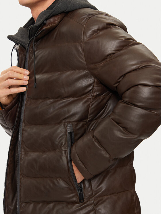 Milestone Milestone Зимно яке Callisto 431019 60300 Кафяв Regular Fit