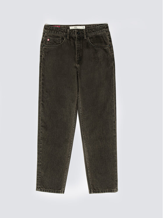 BIG STAR BIG STAR Jeansy ATES Brązowy Tapered Fit