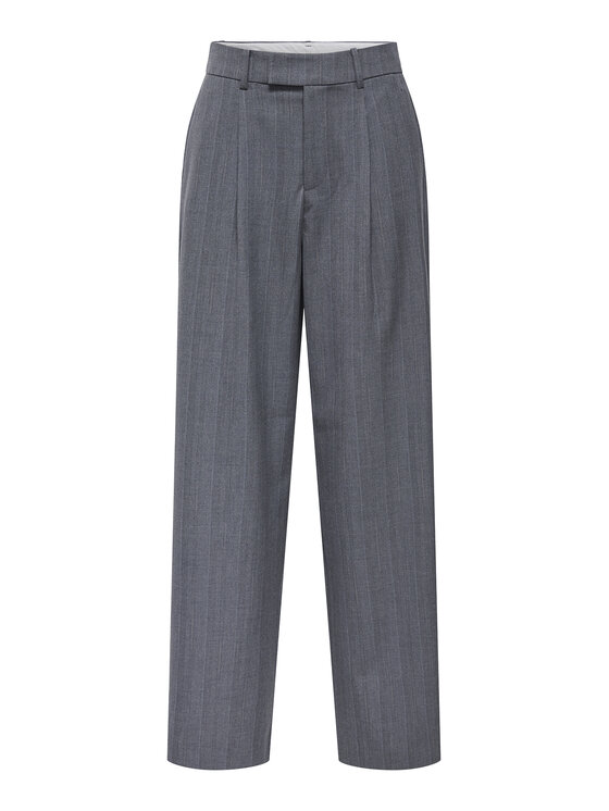 ONLY ONLY Παντελόνι υφασμάτινο Jackie 15364312 Γκρι Wide Leg