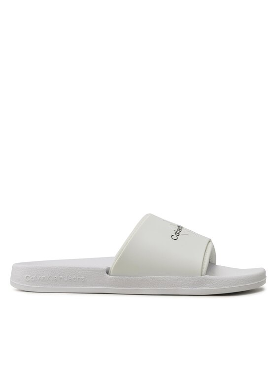 Calvin Klein Jeans Iešļūcenes Slide Monogram Tpu YM0YM00361 Balts