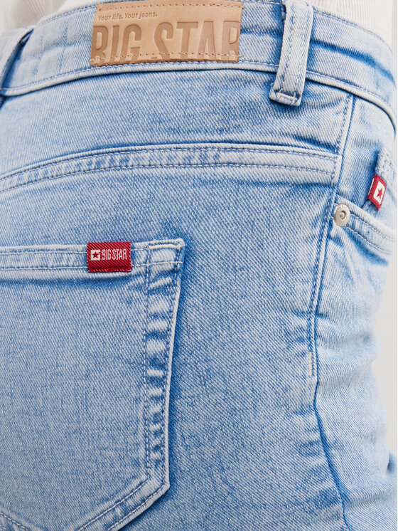 BIG STAR BIG STAR Jeansy ADELA_CROPPED_205_190 Niebieski Skinny Fit