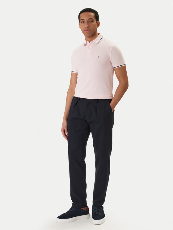 Tommy Hilfiger Tommy Hilfiger Polo särk Seasonal MW0MW39993 Roosa Slim Fit