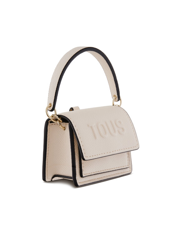 TOUS TOUS Přívěsek Mini Bandolera Audree 2002203501 Béžová