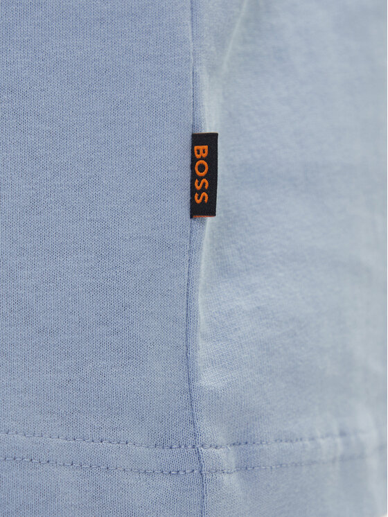 BOSS BOSS Majica Te_Voyage 50546370 Modra Relaxed Fit