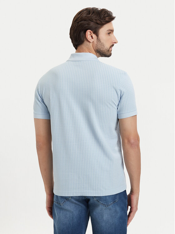BOSS BOSS Polo Pl Goc Birdie 3 50559355 Niebieski jasny Regular Fit