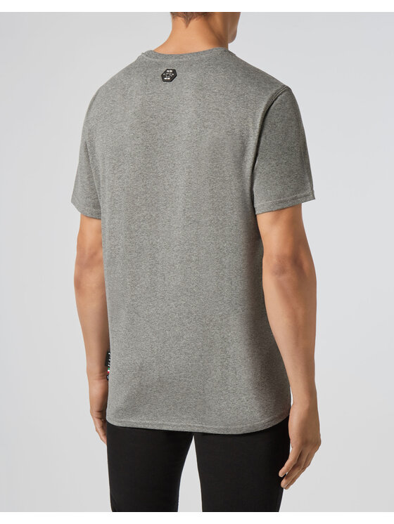 PHILIPP PLEIN PHILIPP PLEIN T-Shirt 21021 Šedá Regular Fit