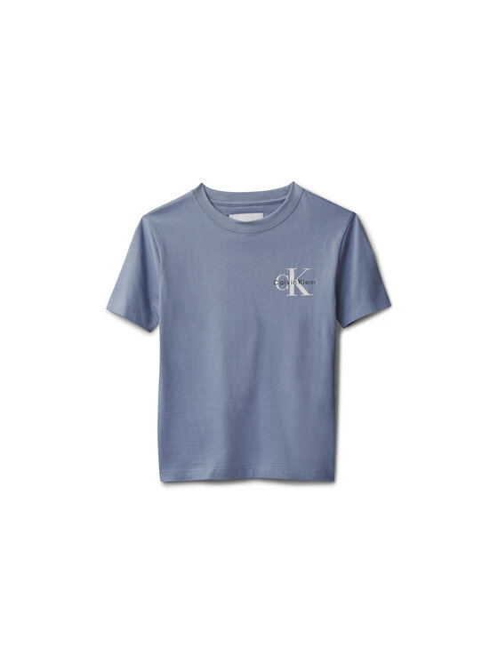 Calvin Klein Jeans Calvin Klein Jeans Тишърт Chest Monologo LV1CKSJA32 Син Regular Fit