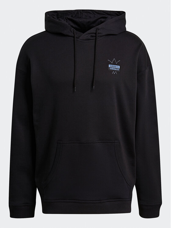 Adidas fleece trefoil hoodie hotsell