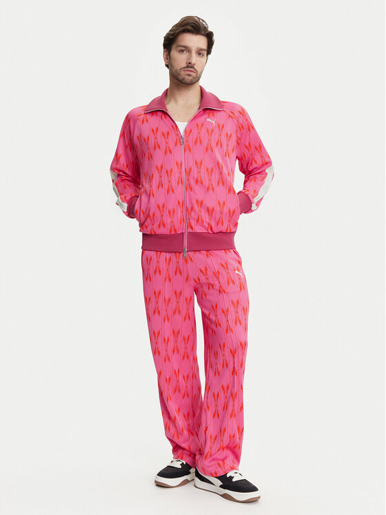 Puma Puma Долнище анцуг The NeverWorn V T7 631492 Розов Regular Fit