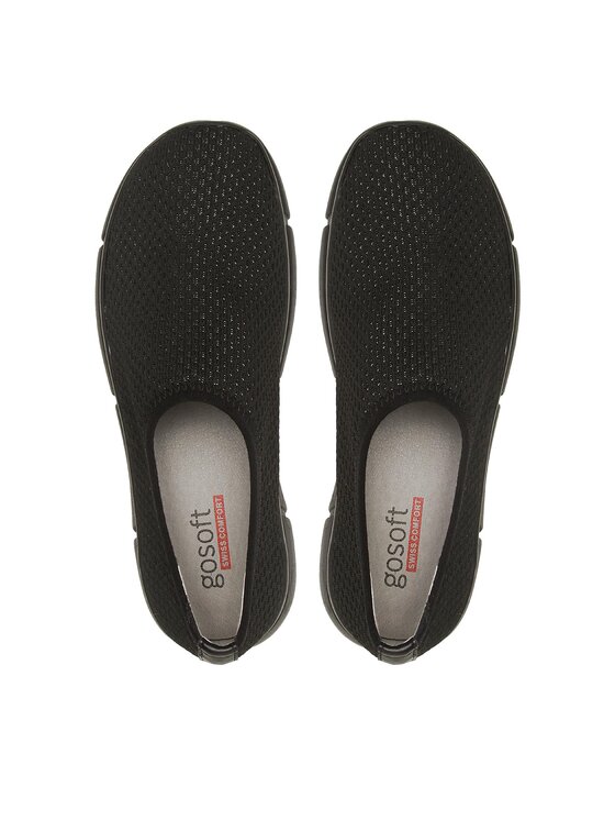 Go Soft Go Soft Halbschuhe WS6076-01 Schwarz