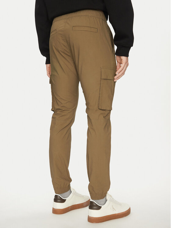 Calvin Klein Jeans Calvin Klein Jeans Joggers kalhoty J30J327614 Béžová Skinny Fit