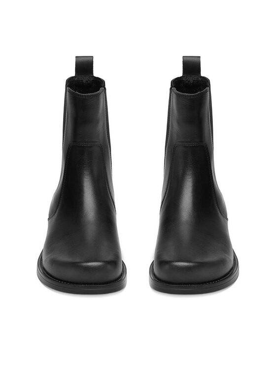 GINO ROSSI Gino Rossi Μποτάκια με λάστιχο C-MASSI-25650 Μαύρο