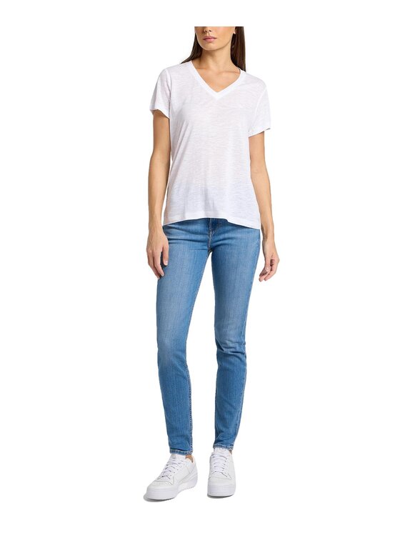 Lee Lee Jeansy 112359639 Niebieski Skinny Fit