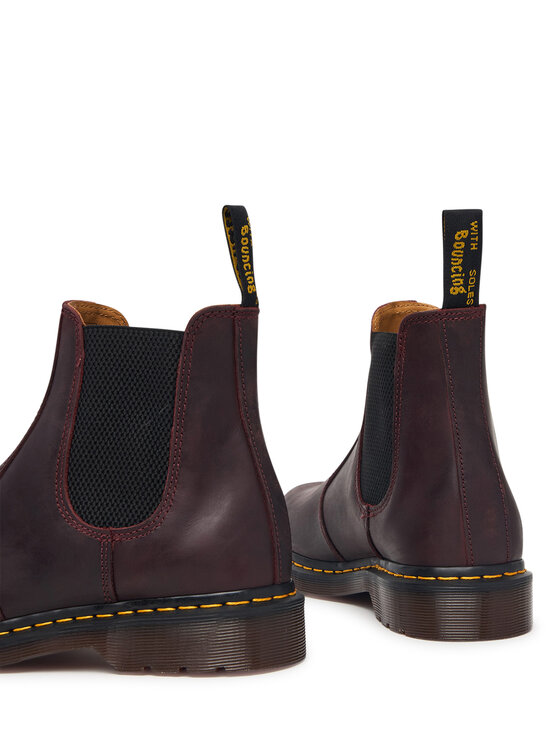 Dr. Martens Dr. Martens Klassische Stiefeletten 2976 YS Crazy Horse  DM27486600 Dunkelrot