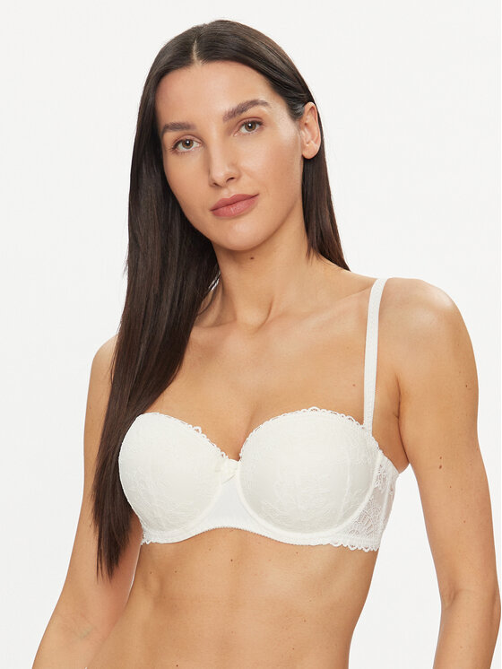 Selmark Push-Up Nedrček Penelope 31026B Bela